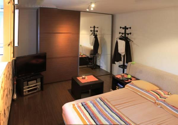 Adriatic Apartments客房内的一张或多张床位