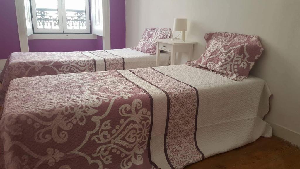 塞纳里奥卡迪塔旅舍客房内的一张或多张床位