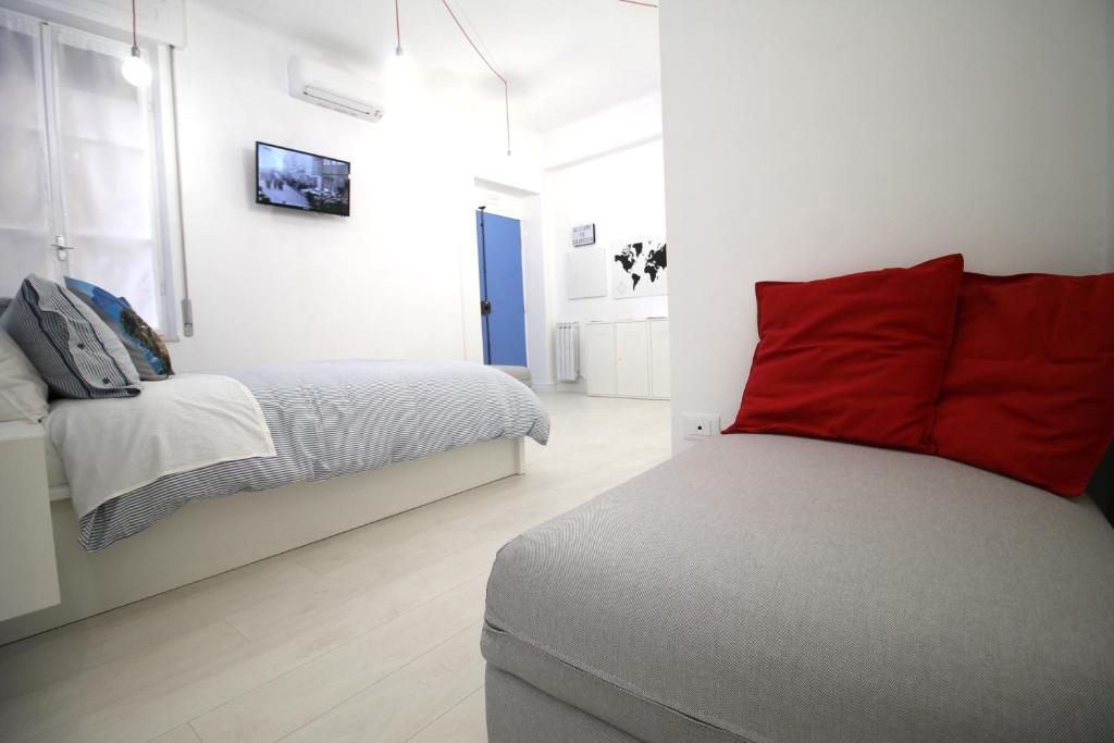 Interno5 Apartment客房内的一张或多张床位