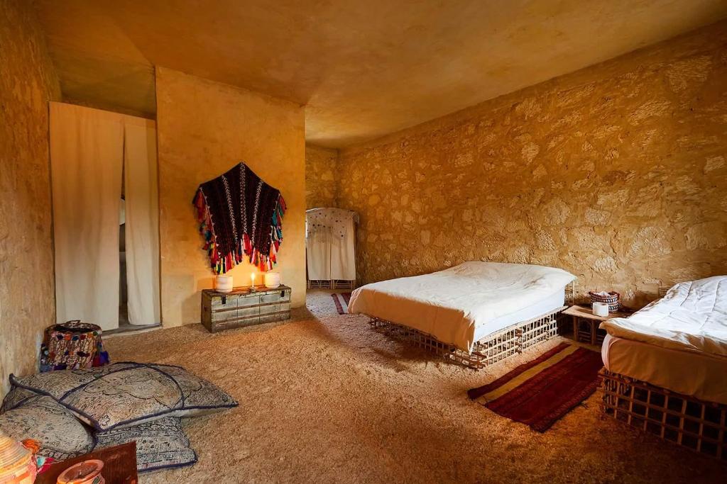 Siwa Relax Retreat Ecolodge客房内的一张或多张床位