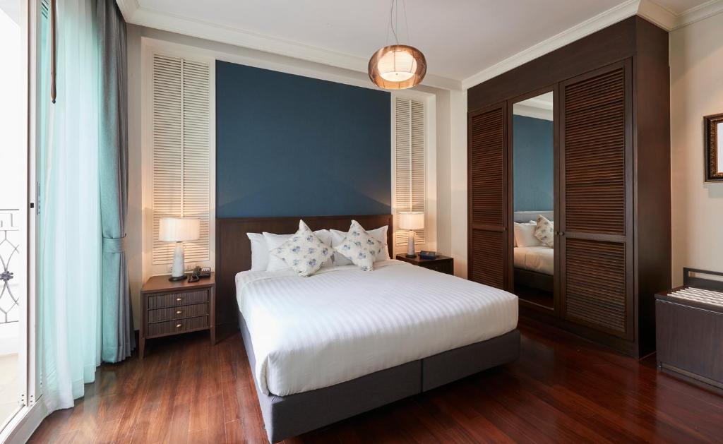 The Rose Residence, Bangkok客房内的一张或多张床位