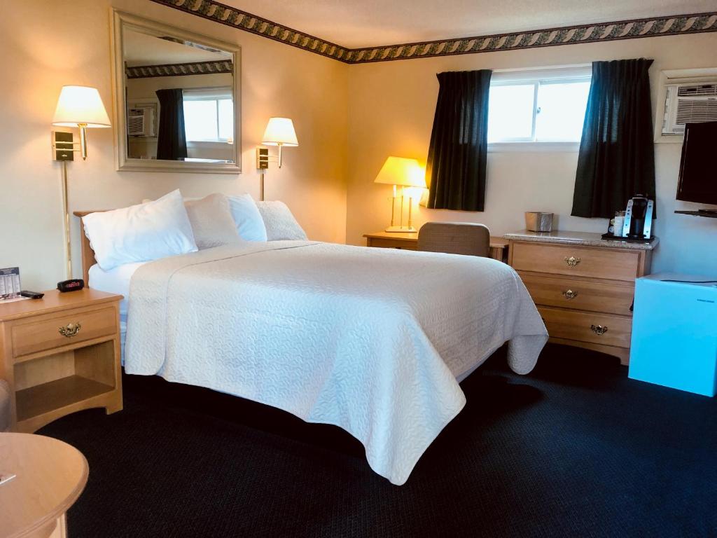 科迪霍斯特经济酒店客房内的一张或多张床位