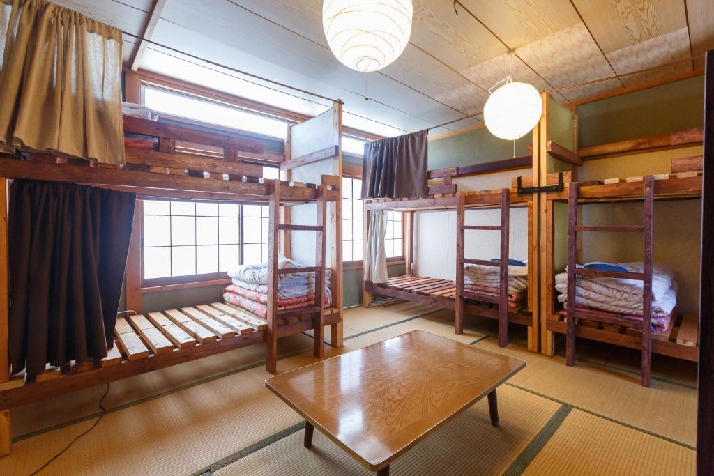 Guesthouse Honobono客房内的一张或多张床位