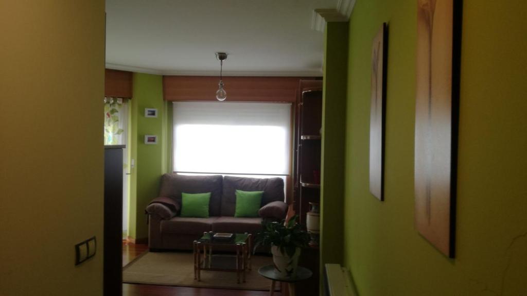 拉林Caracas的带沙发和窗户的客厅