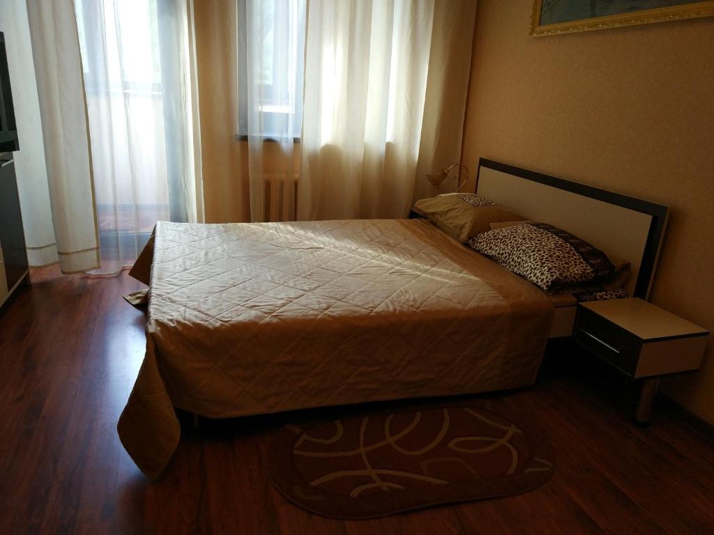 Apartment Lux Center Ukraina moll, near cafe Bosfor客房内的一张或多张床位