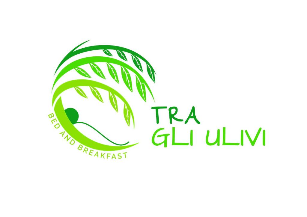 罗卡圣焦万尼B&B Tra gli ulivi的棕榈树公司绿色标志