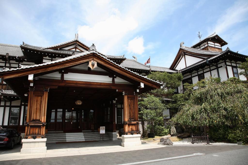 奈良奈良酒店的亚洲风格的建筑,带有建筑
