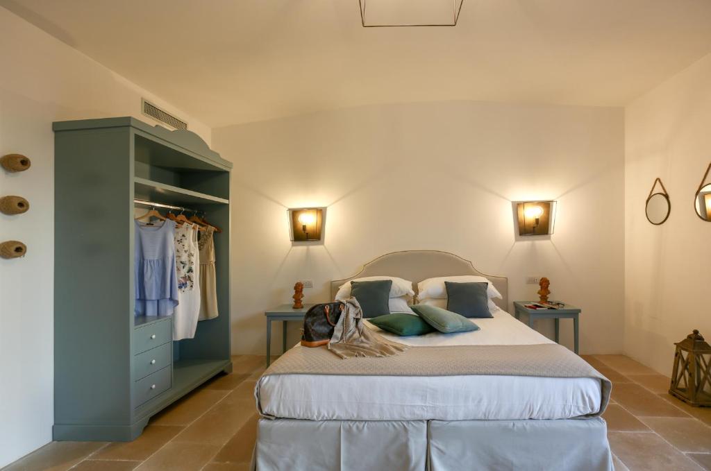 Romantic Relais Sorrento客房内的一张或多张床位