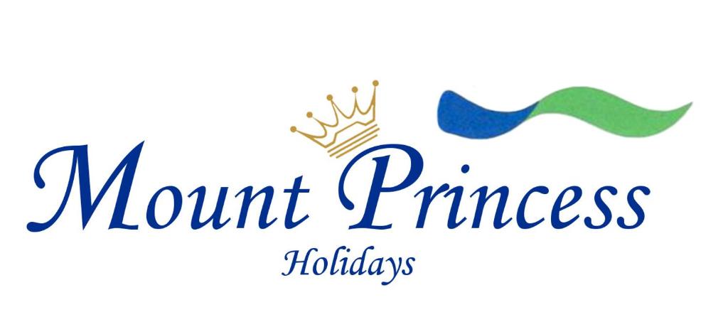 拉维尼亚山Mount Princess的公主节日的一个标志,有皇冠