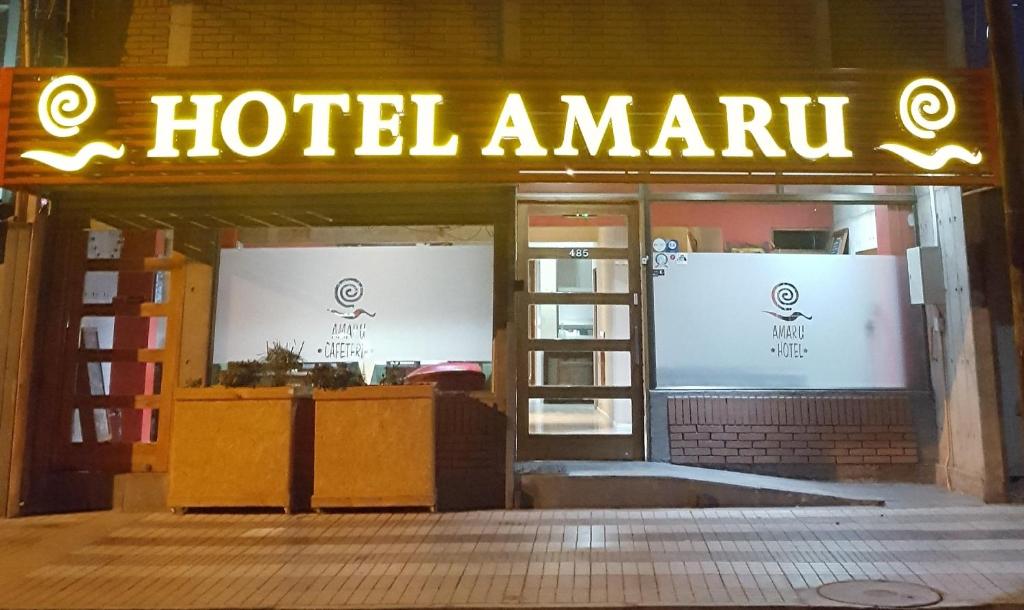 Amaru Hotel的证书、奖牌、标识或其他文件