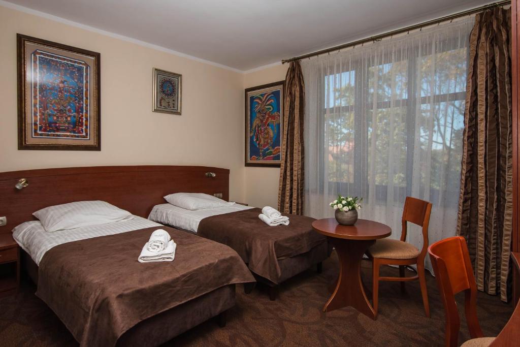 加亚酒店客房内的一张或多张床位