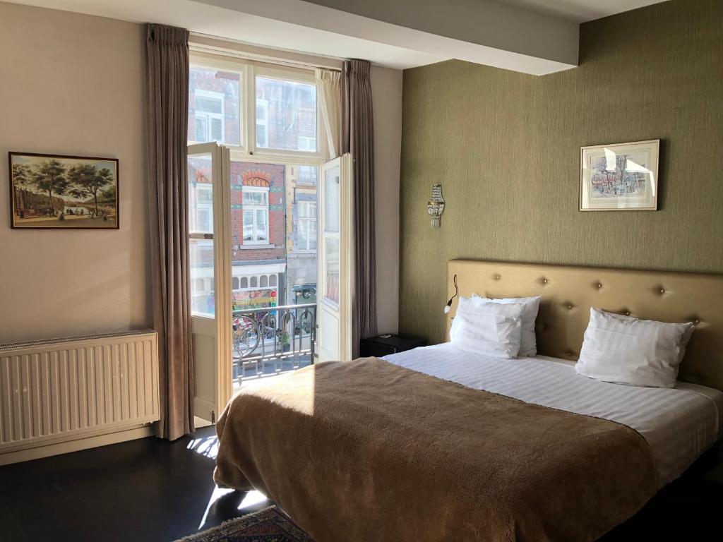 Boutique Hotel Grote Gracht客房内的一张或多张床位