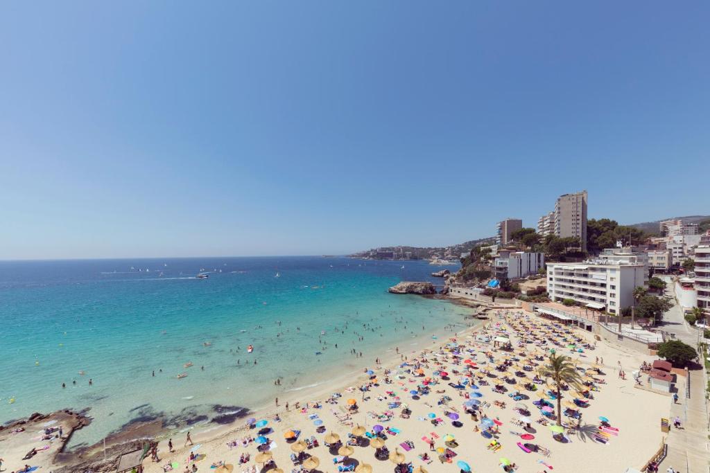 马略卡岛帕尔马拉卡拉精品比利酒店 - 仅限成人的一群人,在海边