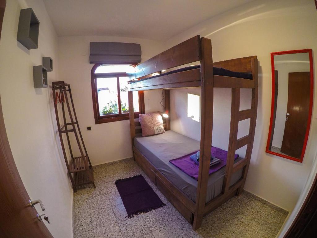 Exodus Hostel &amp; Dive Center客房内的一张或多张床位