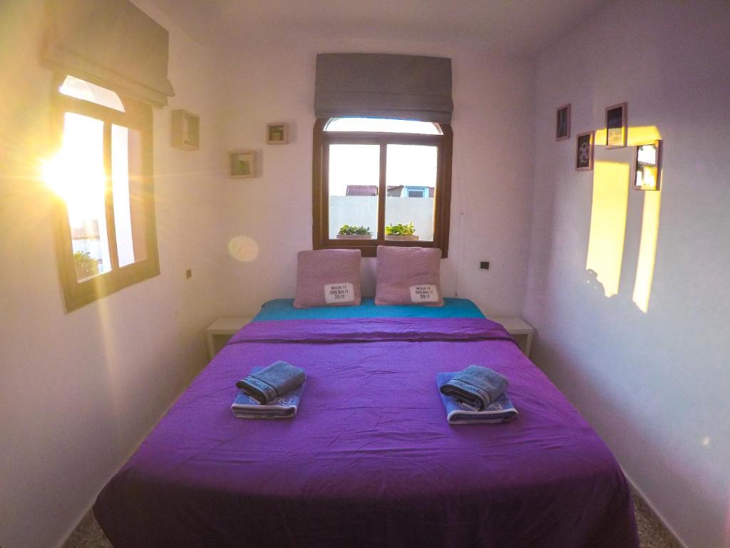 Exodus Hostel &amp; Dive Center客房内的一张或多张床位