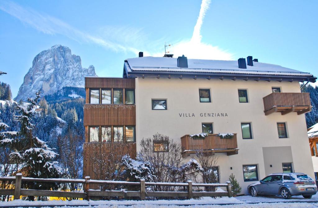 冬天的Residence Villa Genziana