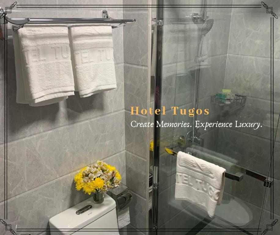 Hotel Tugos的一间浴室