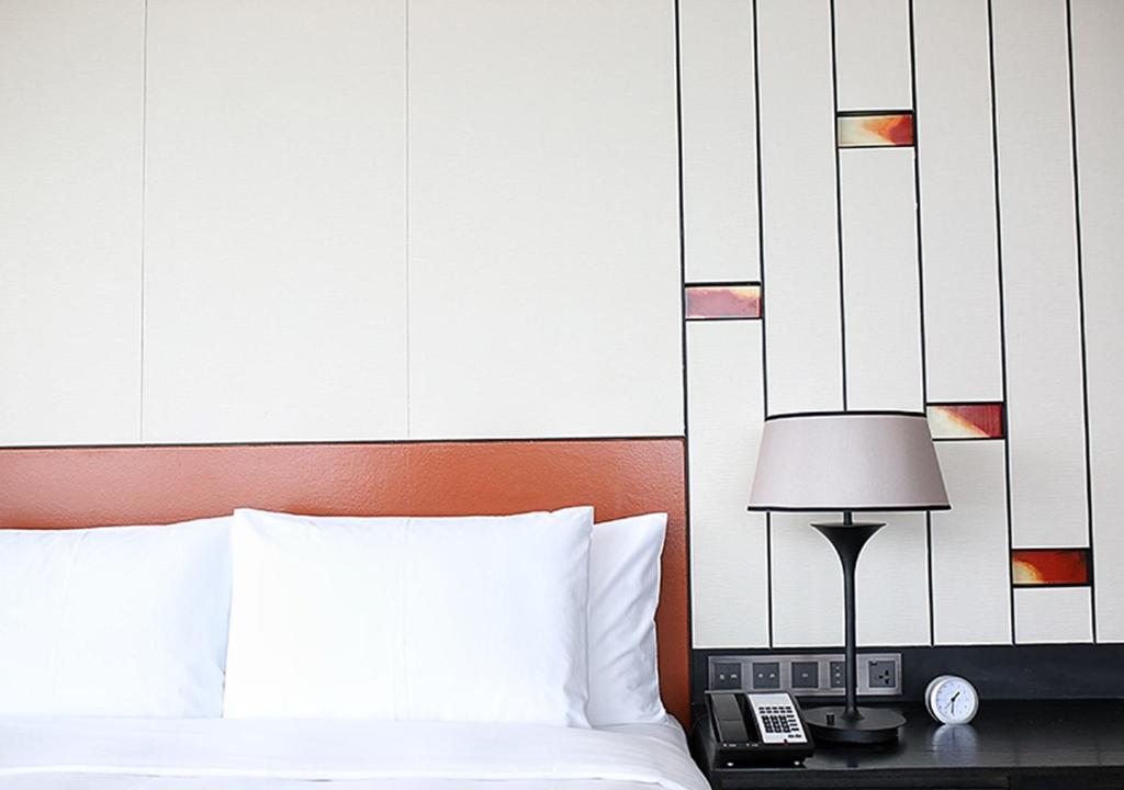 长沙君悦酒店客房内的一张或多张床位