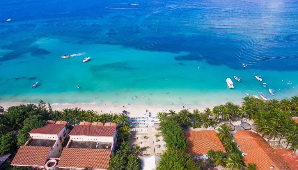 玛雅公主海滩潜水度假酒店鸟瞰图