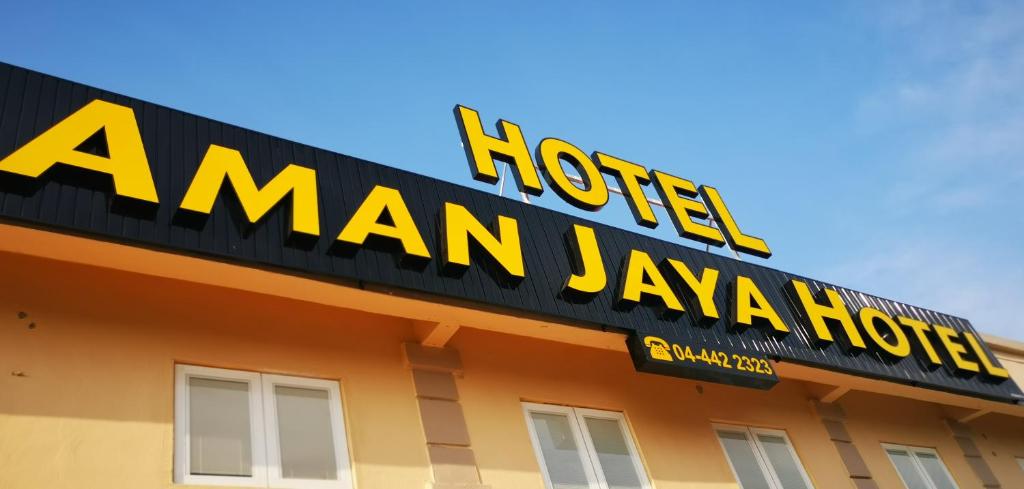 双溪大年Amanjaya Hotel的 ⁇ 宿者标志