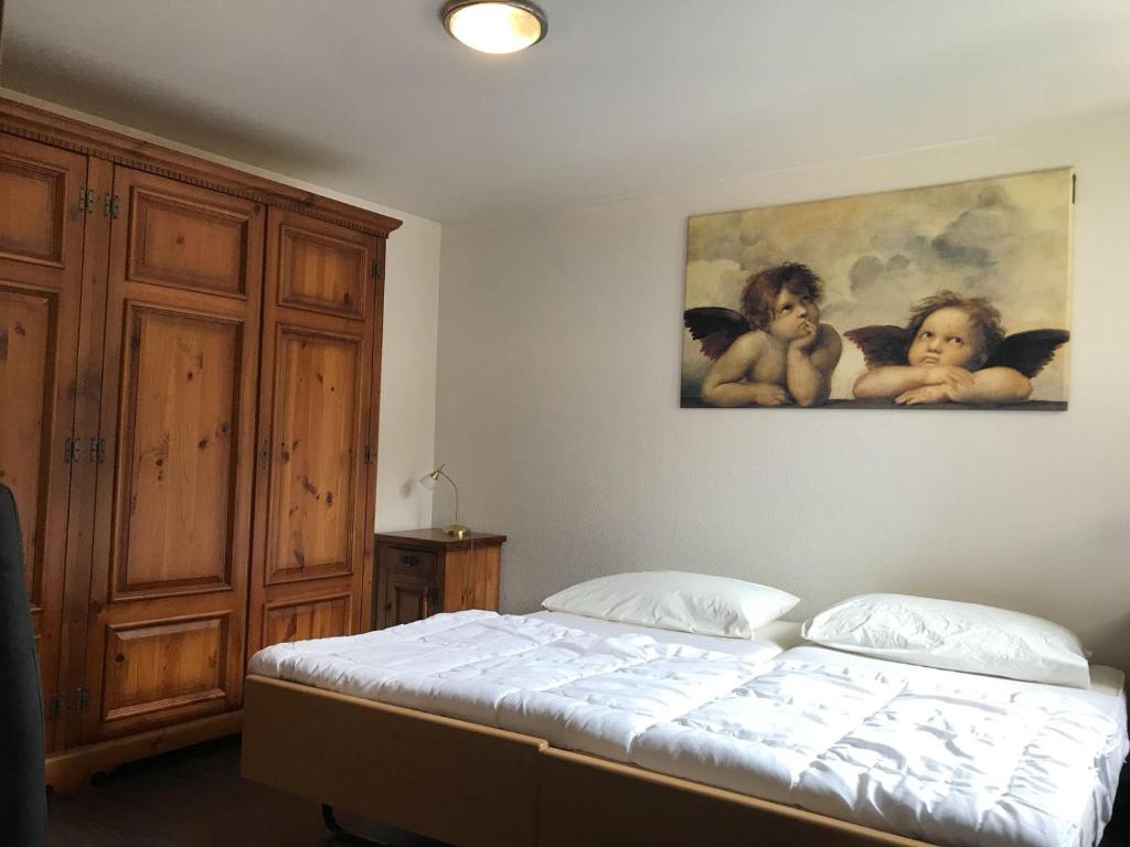 Appartamenti Panorama客房内的一张或多张床位