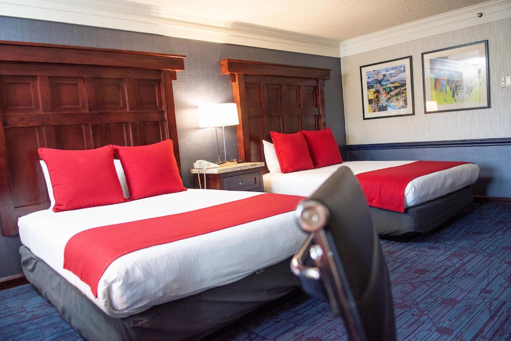卡森谷酒店客房内的一张或多张床位