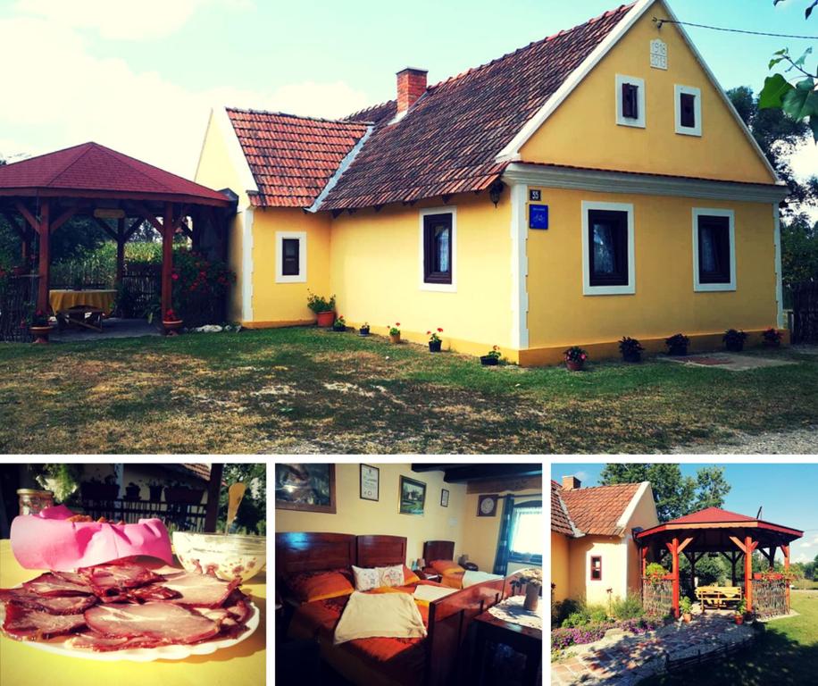 MolveCountry House Ivančan的房屋和房屋照片的拼贴