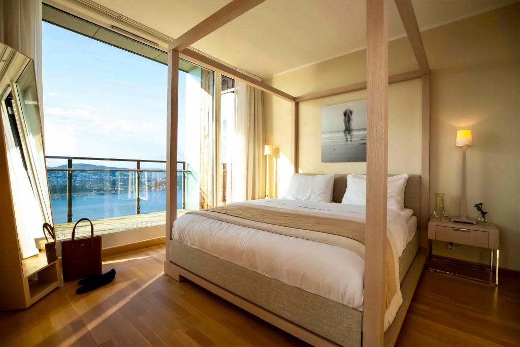 克拉格罗度假酒店客房内的一张或多张床位
