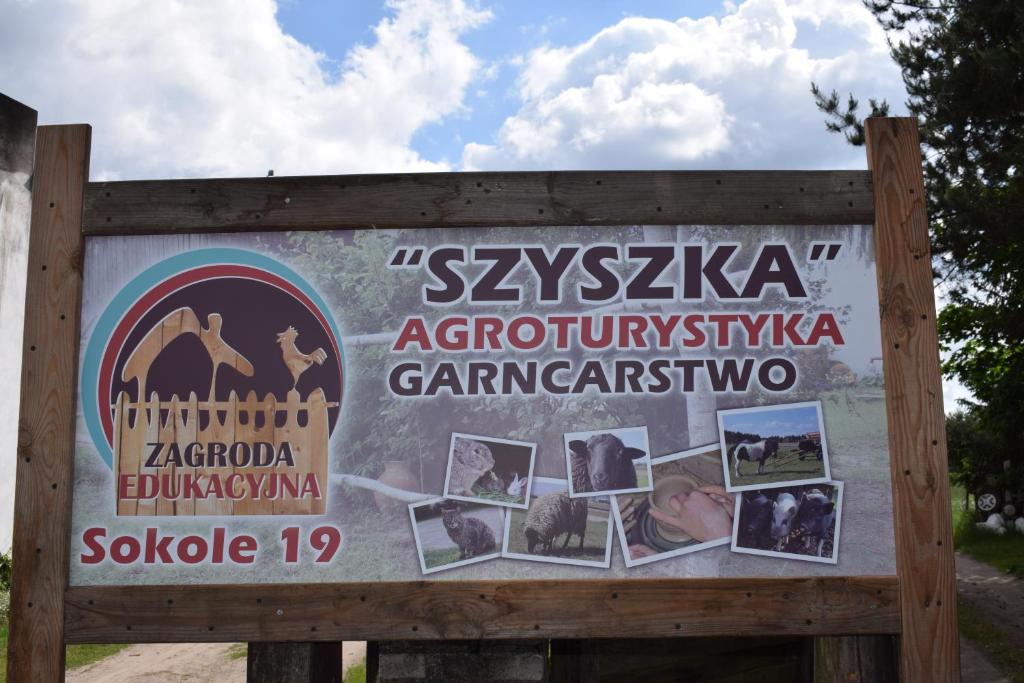 PolnicaAgroturystyka SZYSZKA的 ⁇ 棘 ⁇ 科西梯格拉玛动物园标志