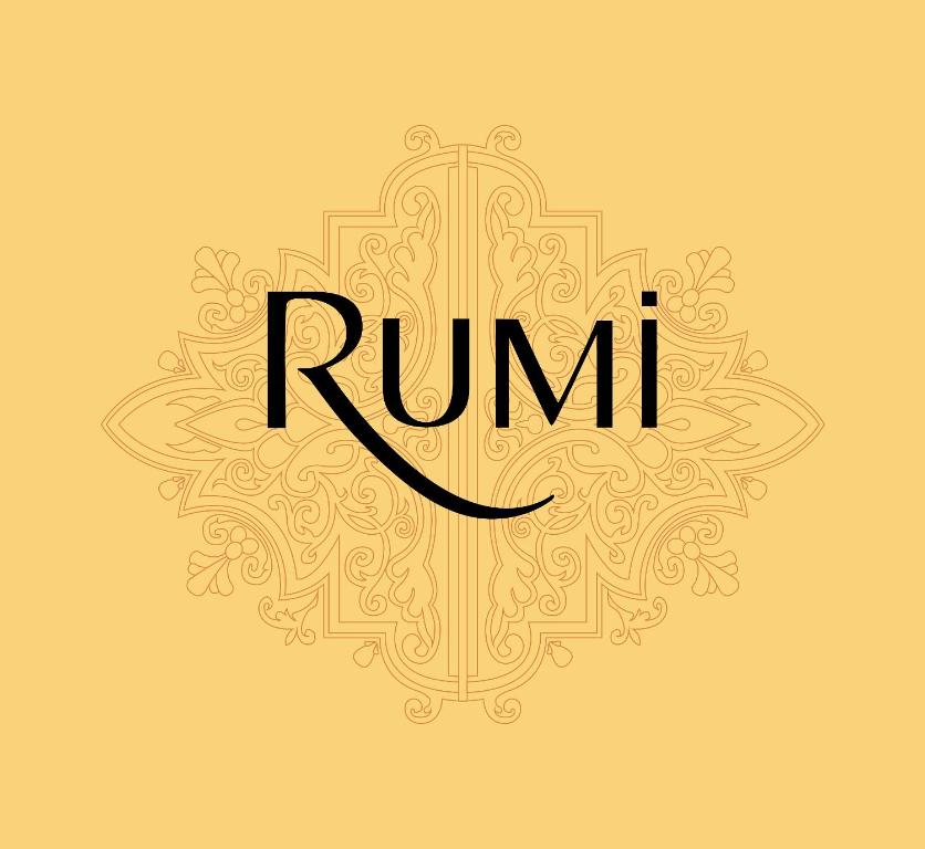 布哈拉Rumi Hotel & Hostel的黄色背景上出现的这个词的示例