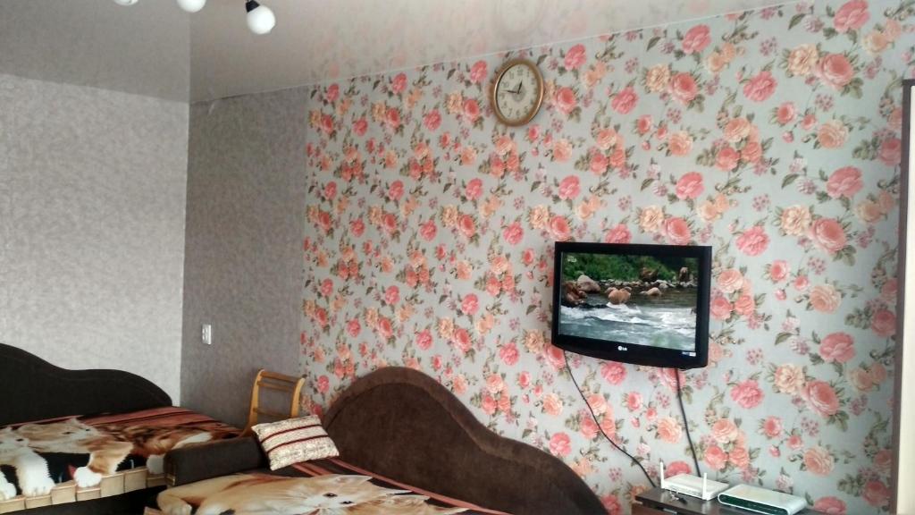 Apartment Sovetskaya客房内的一张或多张床位