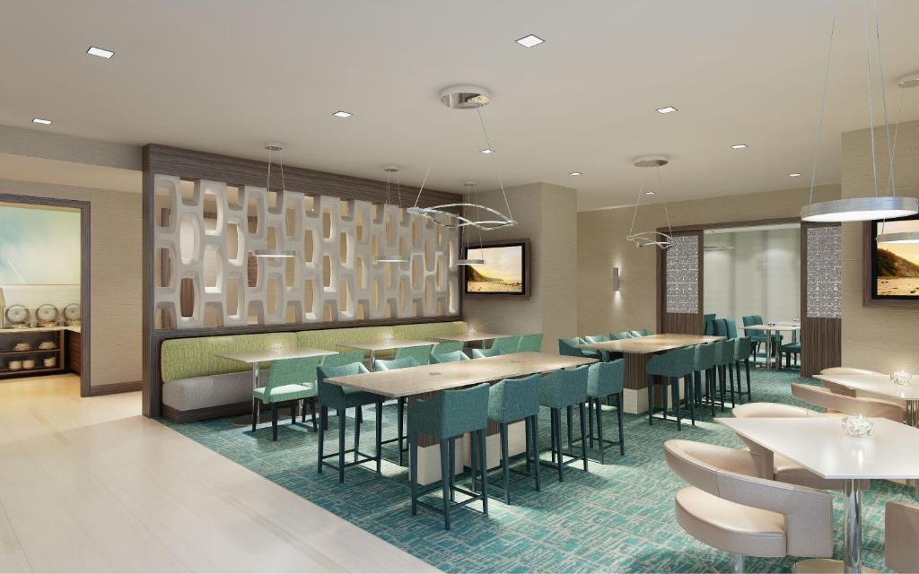 Wyndham Garden Miami International Airport的休息区