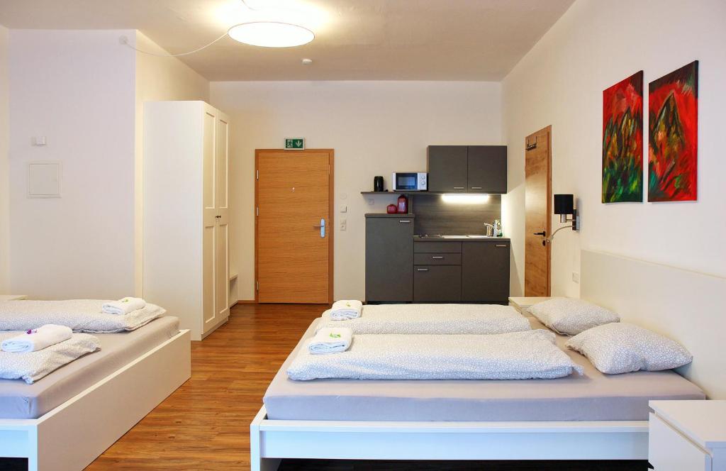 Nigler Innsbruck Apartment客房内的一张或多张床位