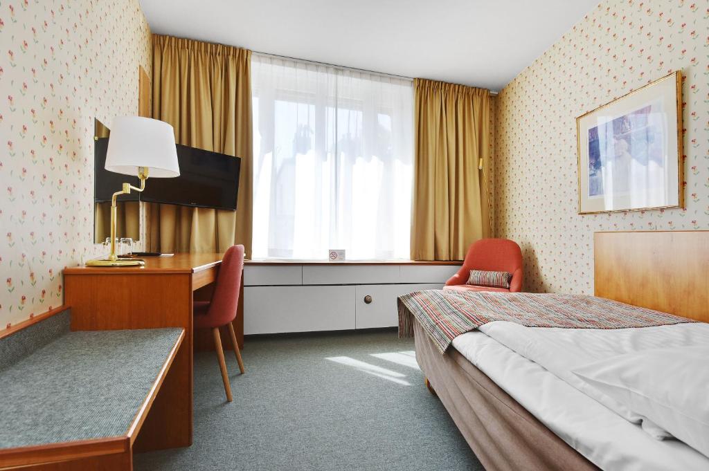 Ersta Hotell & Konferens客房内的一张或多张床位