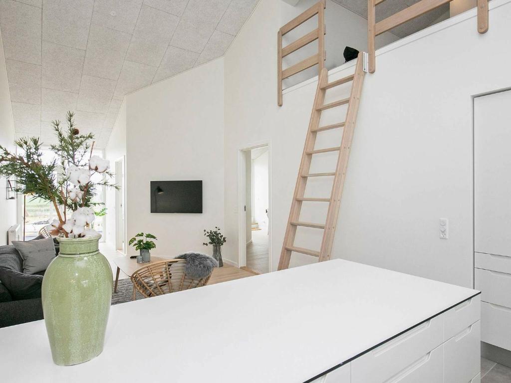 Apartment Ringkøbing IV客房内的一张或多张床位