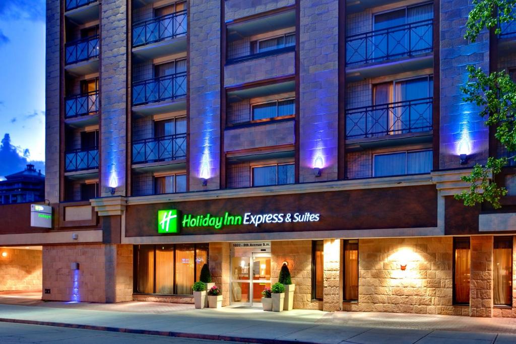 卡尔加里Holiday Inn Express and Suites Calgary, an IHG Hotel的 ⁇ 染酒店快递