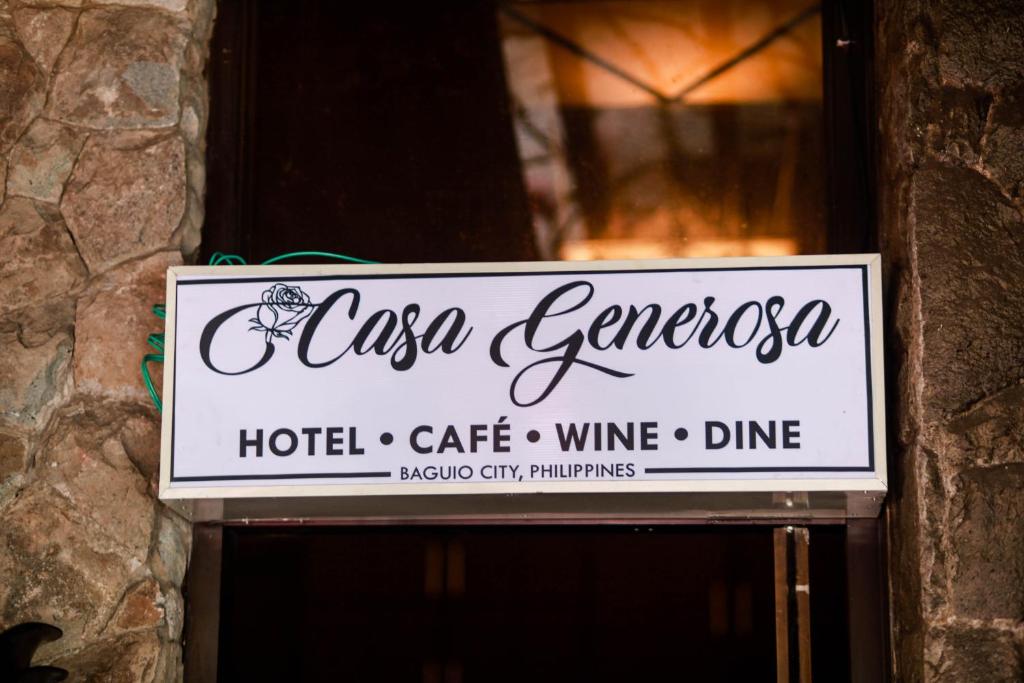 Casa Generosa的证书、奖牌、标识或其他文件