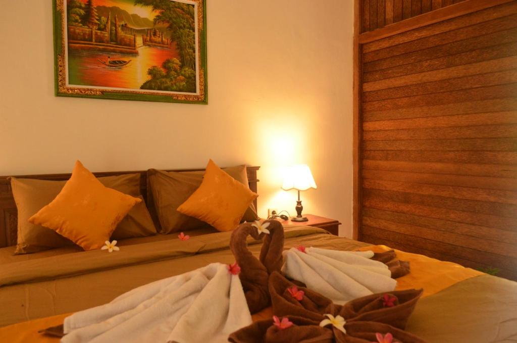 The Rahayu Cottage的休息区