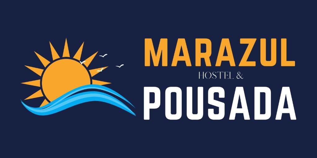 马塞约Pousada Marazul的太阳和水读马珠岛的标志