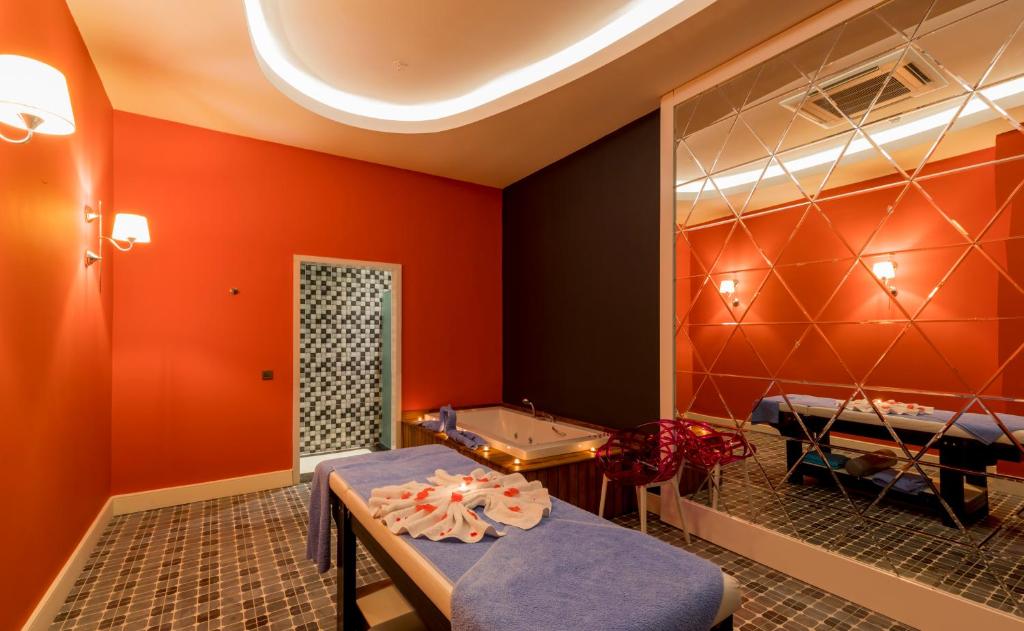 Mary Hotels Alanya的休息区