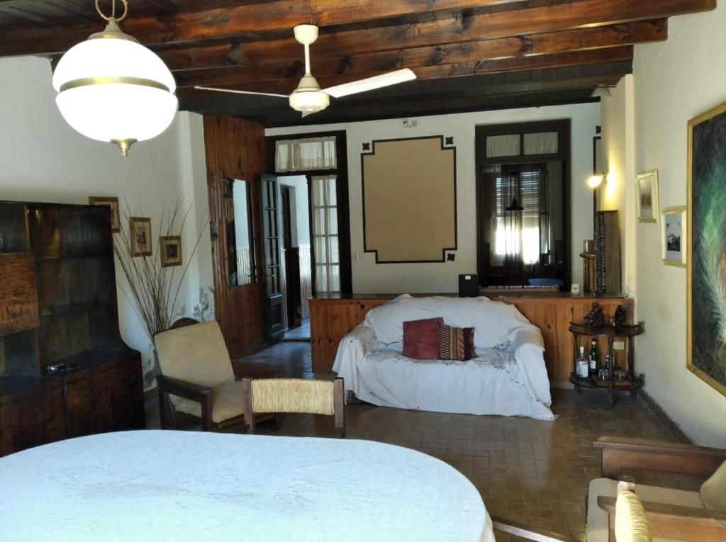 La Casa Grande客房内的一张或多张床位