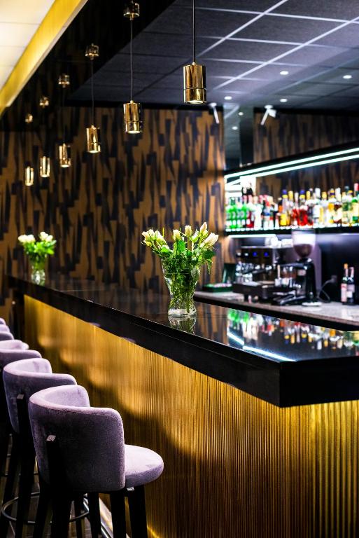 格罗玛达阿尔卡豪华酒店酒廊或酒吧区