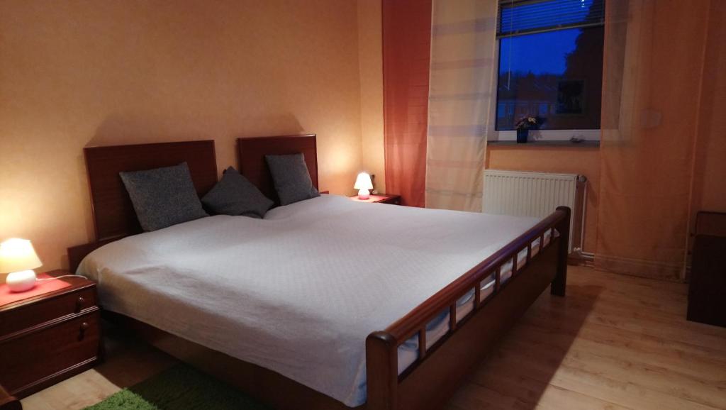 Fewo Altengroden Süd客房内的一张或多张床位
