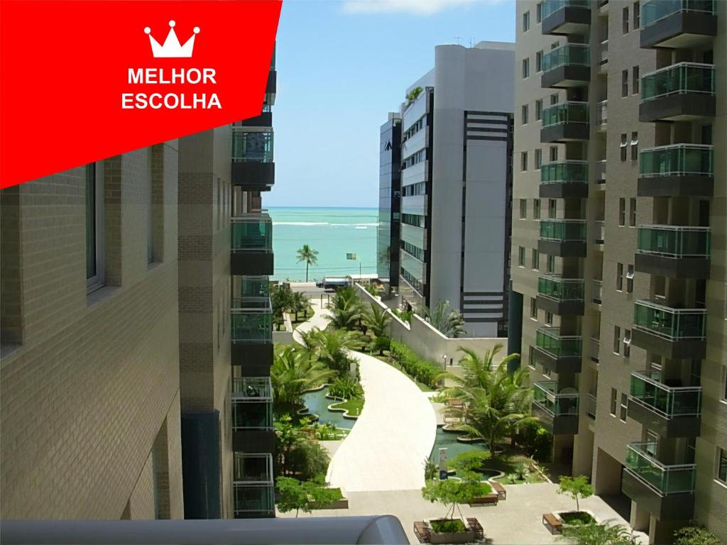 马塞约Sun Paradise - JTR的从大楼的阳台上可欣赏到海滩景色