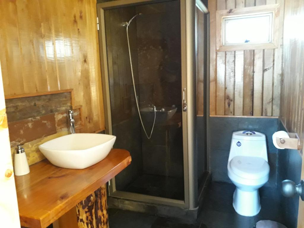 Hostal Andalue的一间浴室