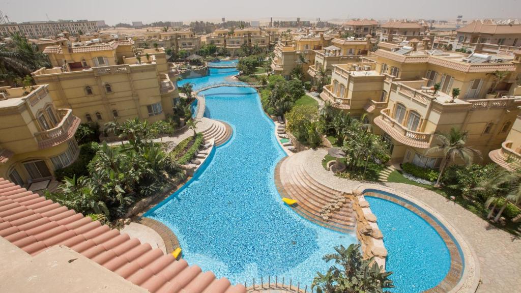 El Safwa Resort New Cairo内部或周边泳池景观