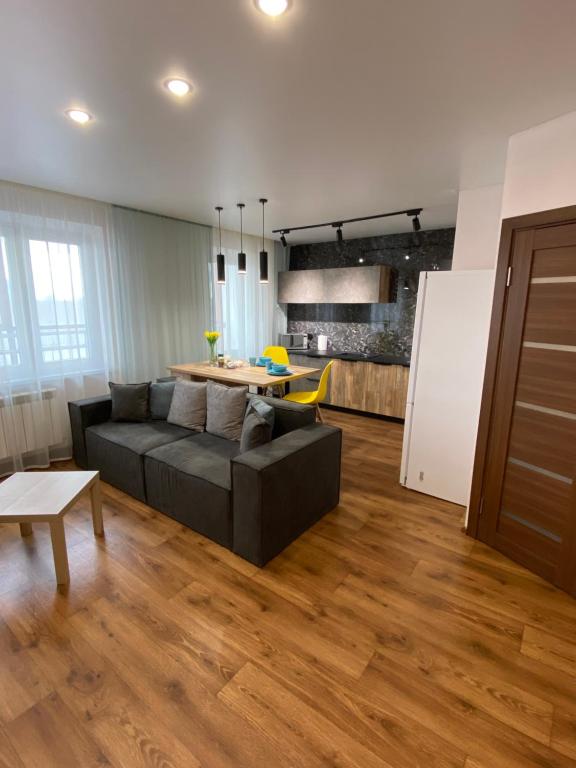 Apartment Lux on bulvar Tsvetochnyy的休息区