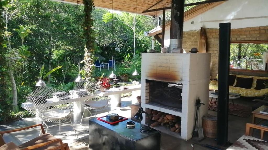 度假屋提供给客人使用的烧烤设施