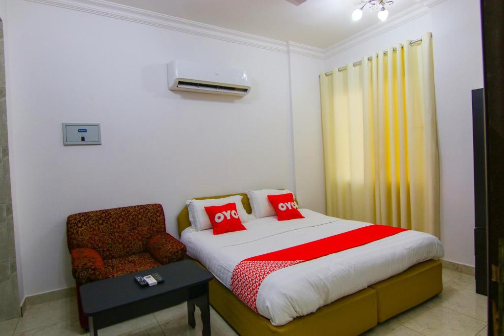 Qumra Furnished Apartments客房内的一张或多张床位