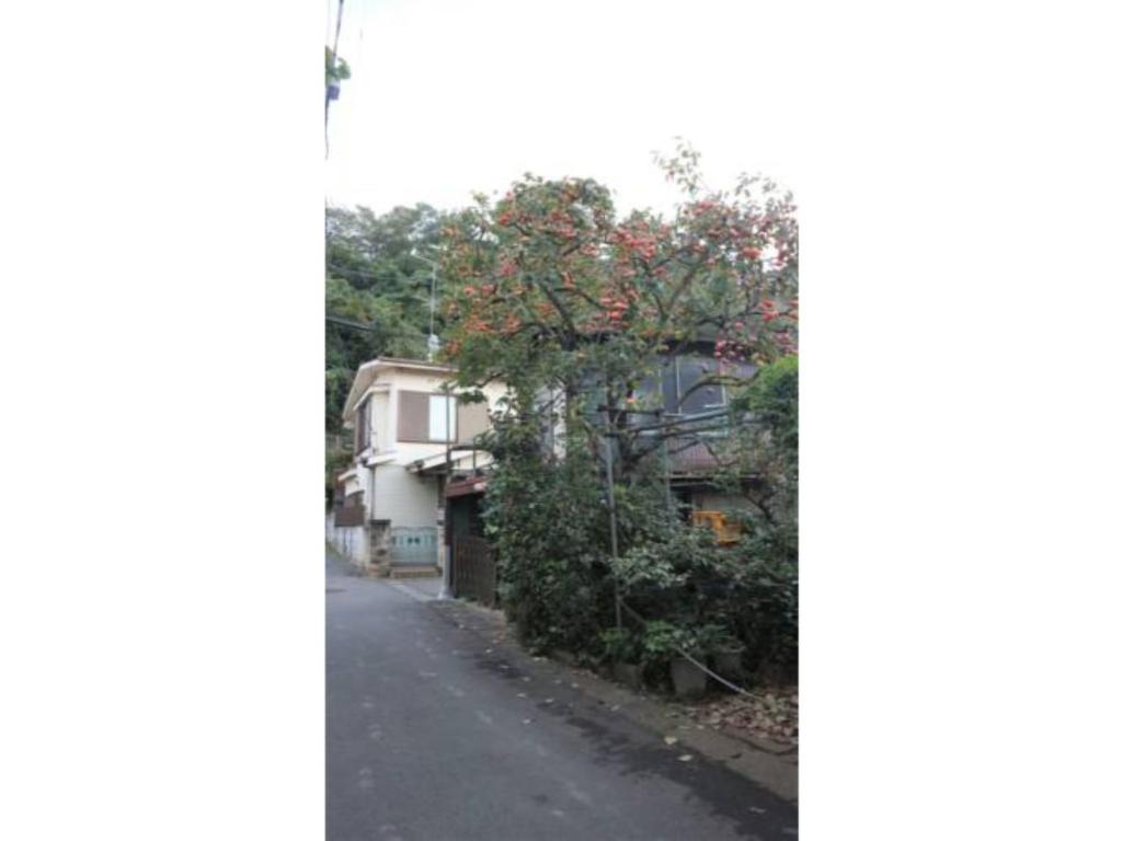 川崎Sadie's Home / Vacation STAY 7575的一条有树和房子的空街道